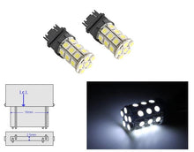 Load image into Gallery viewer, 3157 (3156/3056/3057) 27-SMD 5050 LED Replacement Bulbs - 4 Color - Autolizer