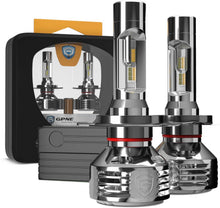 Load image into Gallery viewer, GPNE H4 LED Headlight Bulbs with Superior CSP Chips, High Low Beam LED Headlights Kit 3000K 6000K Yellow White 2 Colors IP68, 2 Pack - Autolizer