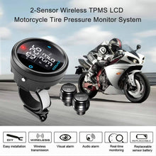 Load image into Gallery viewer, Motorcycle Tire Pressure Monitor System and Wireless Helmet Brake Light for Motorcycle Safety - Autolizer