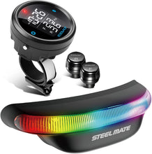 Load image into Gallery viewer, Motorcycle Tire Pressure Monitor System and Wireless Helmet Brake Light for Motorcycle Safety - Autolizer