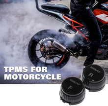 Load image into Gallery viewer, STEEL MATE Motorcycle Tire Pressure Monitor System - Universal Motorcycle TPMS Oversized LCD Screen with Display Time in Real Time - Autolizer